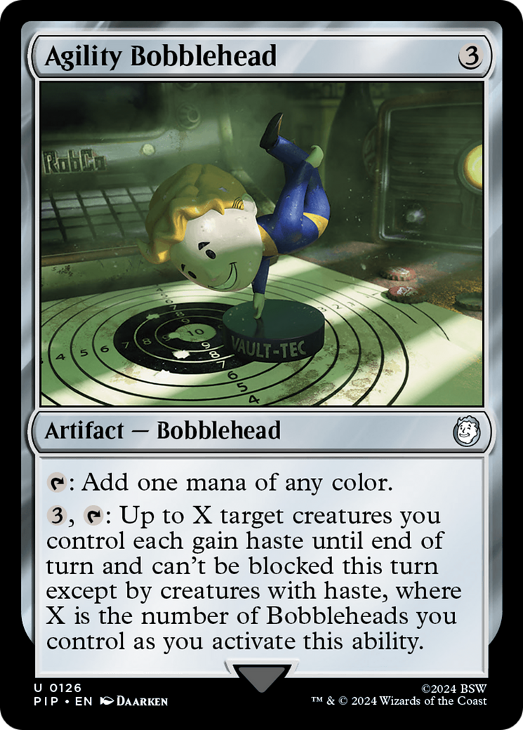 Agility Bobblehead [Fallout] | Good Games Morley