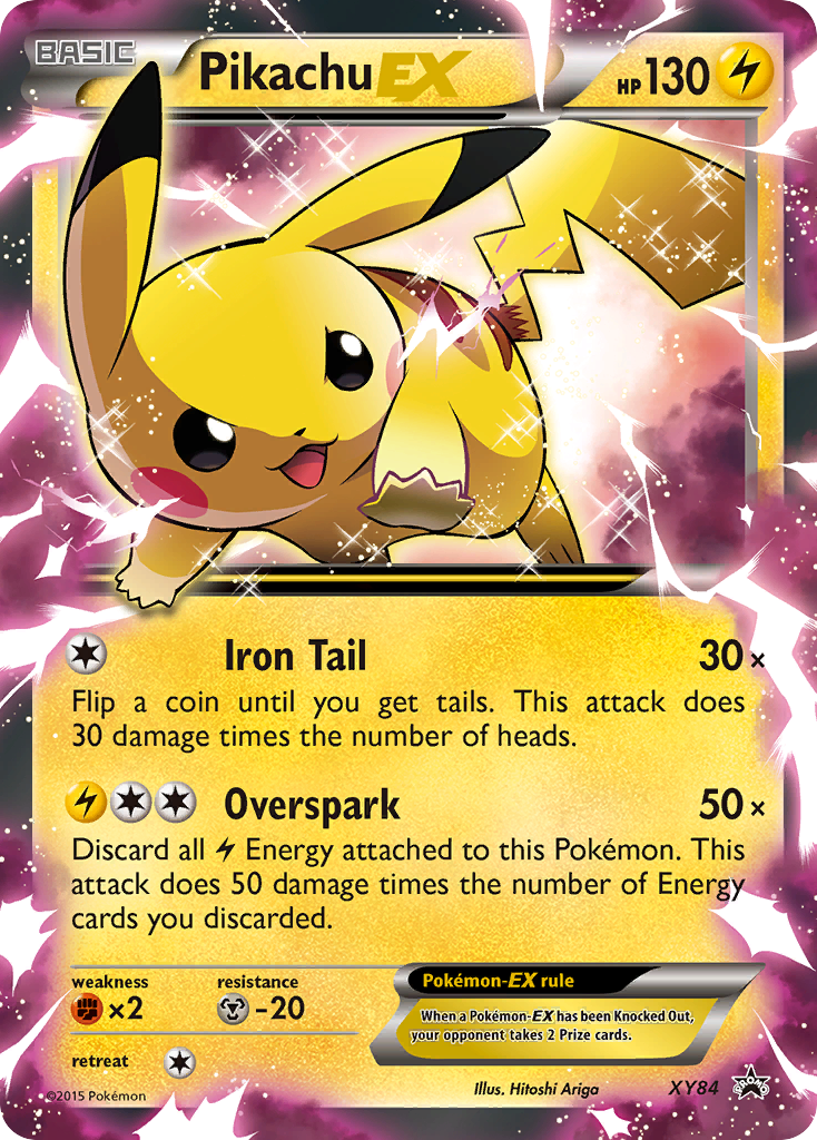Pikachu EX (XY84) [XY: Black Star Promos] | Good Games Morley