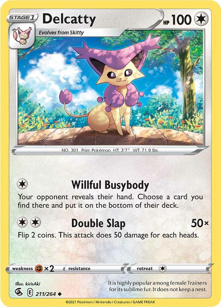 Delcatty (211/264) [Sword & Shield: Fusion Strike] | Good Games Morley