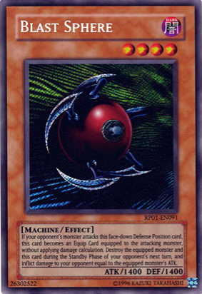 Blast Sphere [RP01-EN091] Secret Rare | Good Games Morley