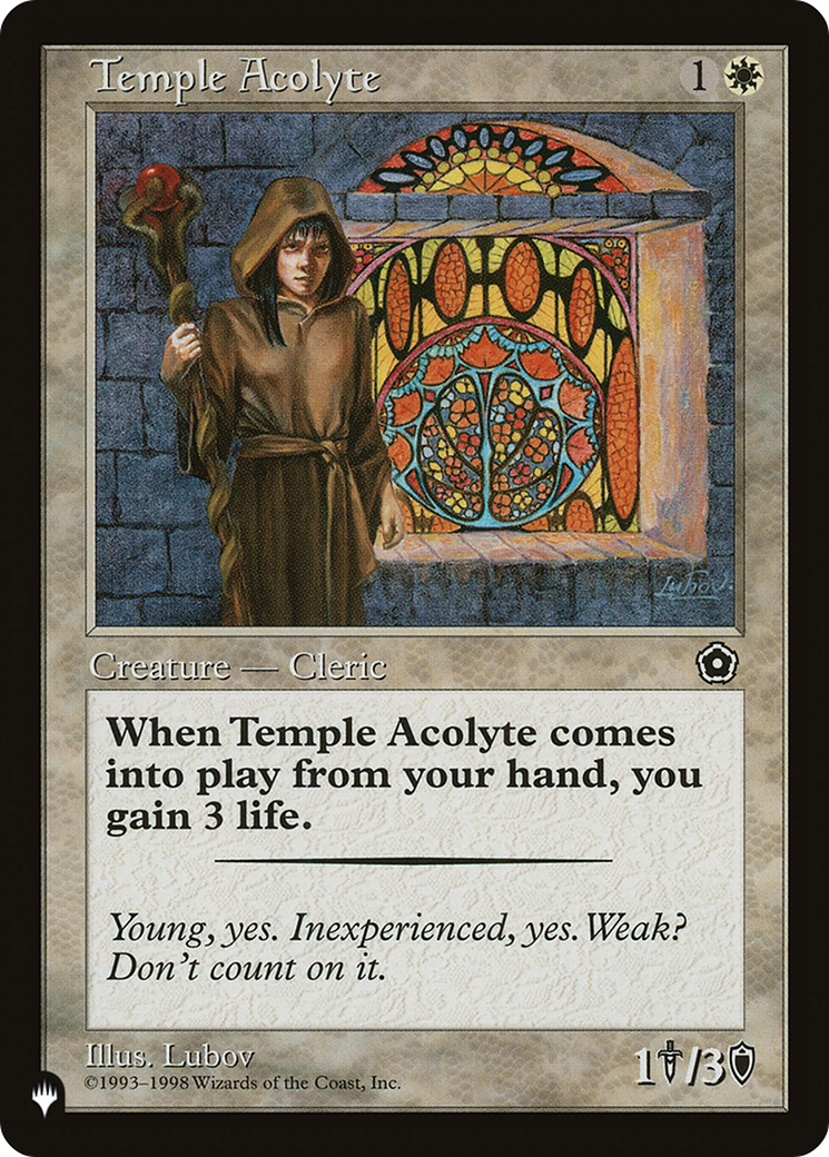 Temple Acolyte [The List] | Good Games Morley