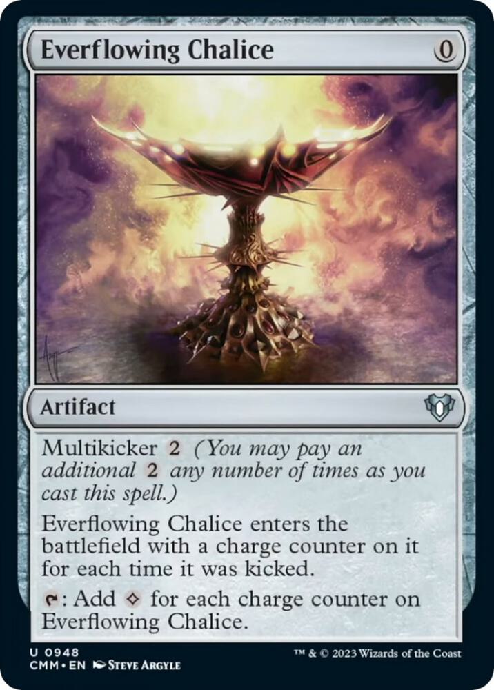 Everflowing Chalice 948/451 (Commander Masters)  | Good Games Morley