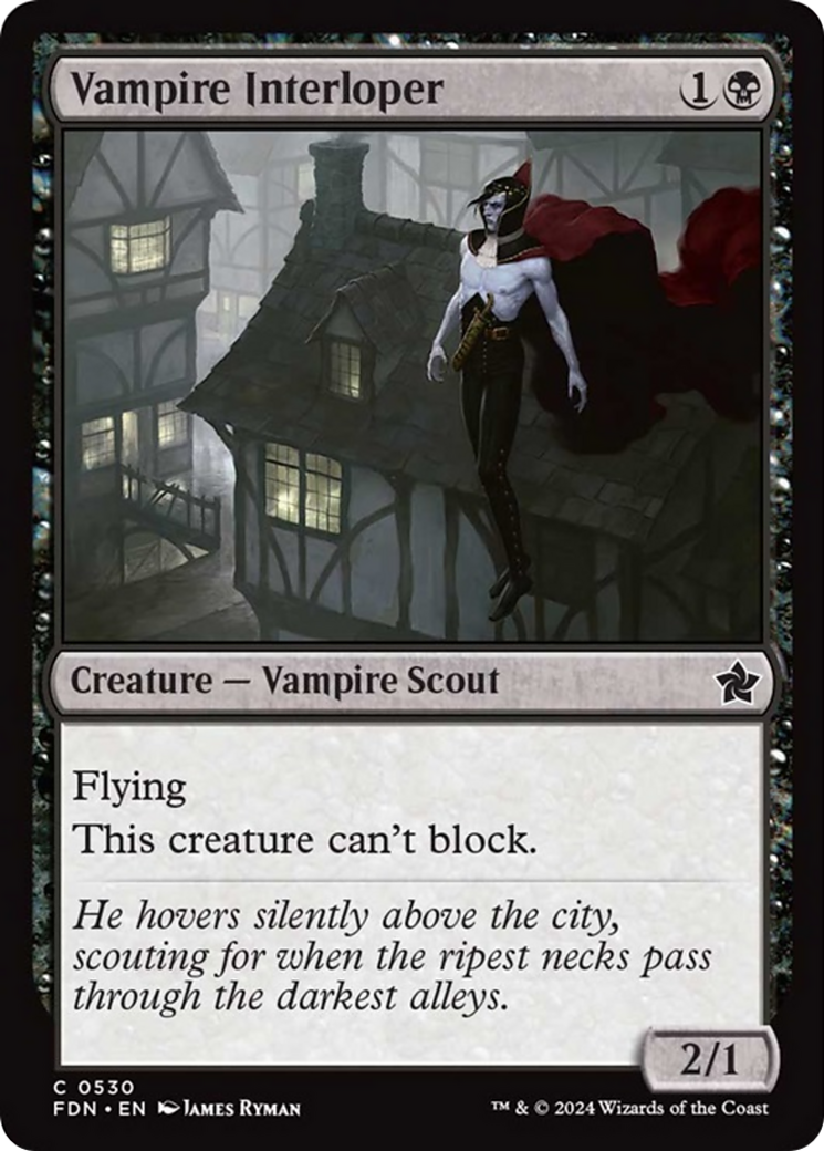 Vampire Interloper [Foundations] | Good Games Morley