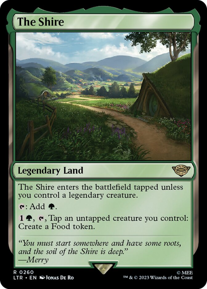 The Shire 260 (Universes Beyond: The Lord of the Rings: Tales of Middle-earth)  | Good Games Morley