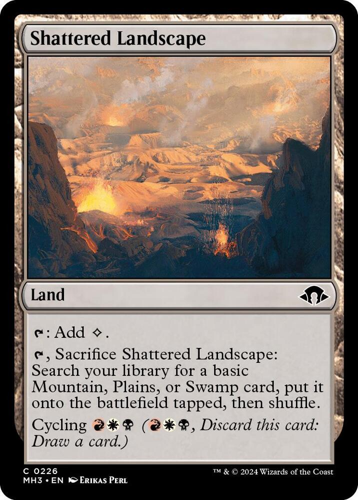 Shattered Landscape 226 (Modern Horizons 3)  | Good Games Morley