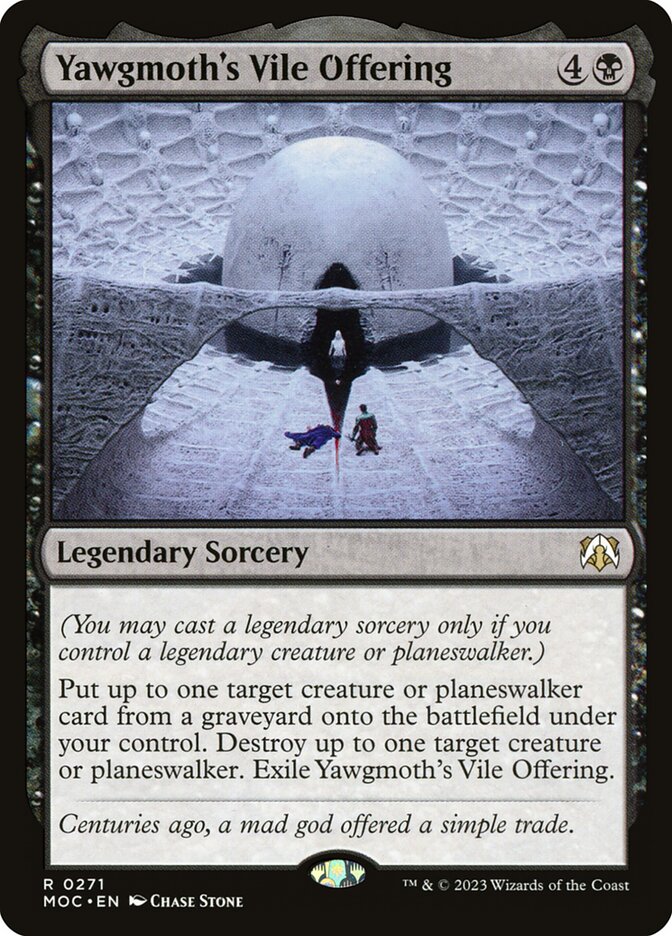 Yawgmoth's Vile Offering 271/444 (Commander: March of the Machine)  | Good Games Morley