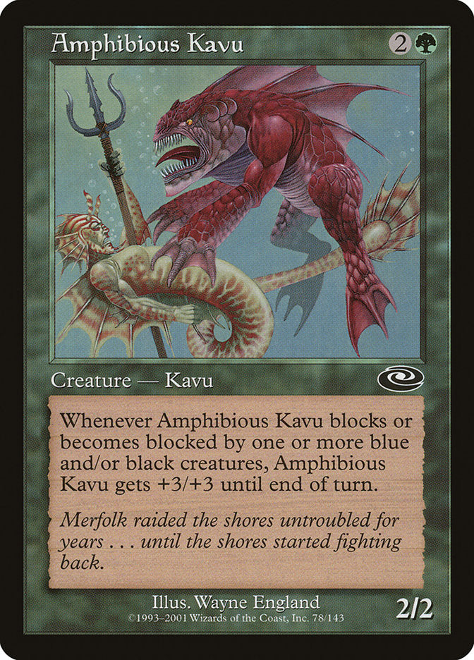 Amphibious Kavu 78/143 (Planeshift)  | Good Games Morley