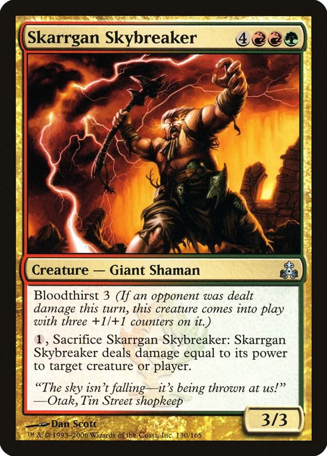 Skarrgan Skybreaker 130/165 (Guildpact)  | Good Games Morley