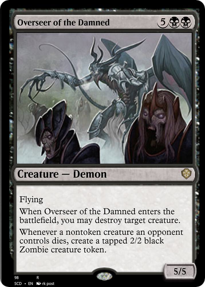 Overseer of the Damned 98/352 (Starter Commander Decks)  | Good Games Morley