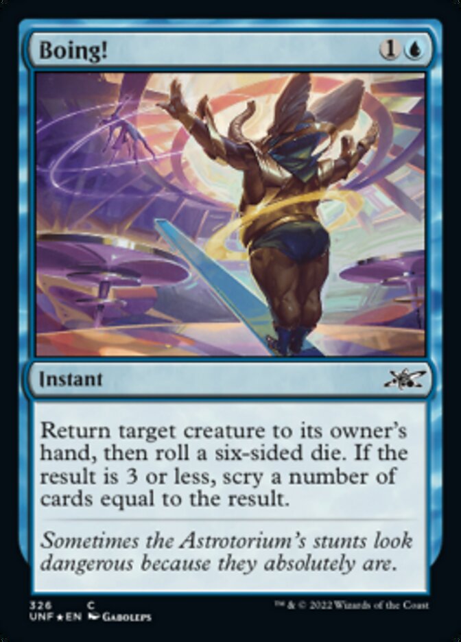 Boing! (Galaxy Foil) [Unfinity] | Good Games Morley