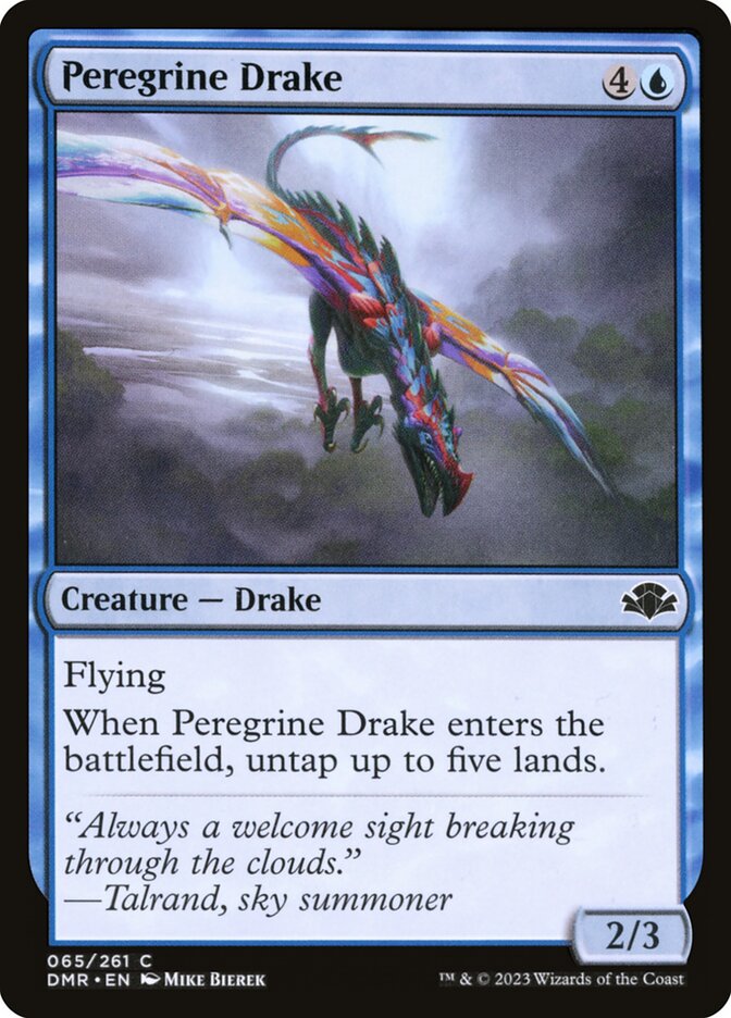 Peregrine Drake 65 (Dominaria Remastered)  | Good Games Morley