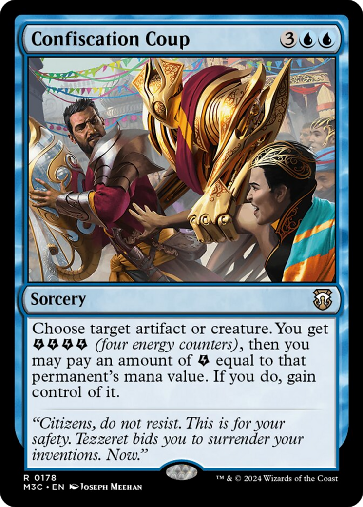 Confiscation Coup (Ripple Foil) [Modern Horizons 3 Commander] | Good Games Morley