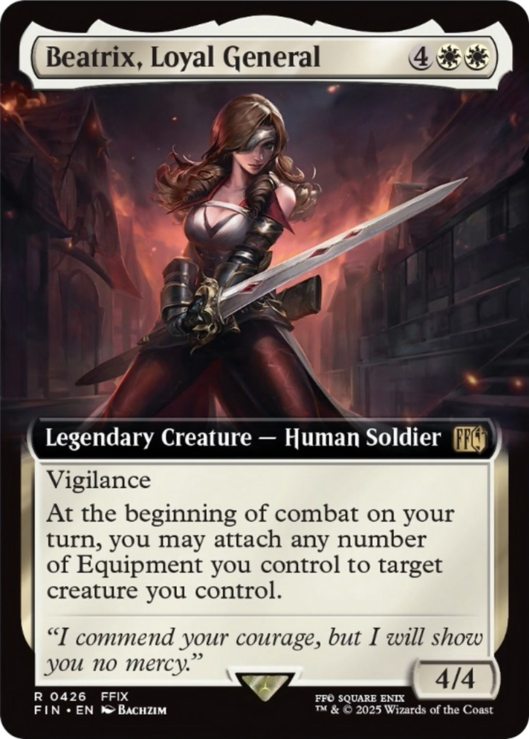 Beatrix, Loyal General (Extended Art) [FINAL FANTASY] | Good Games Morley