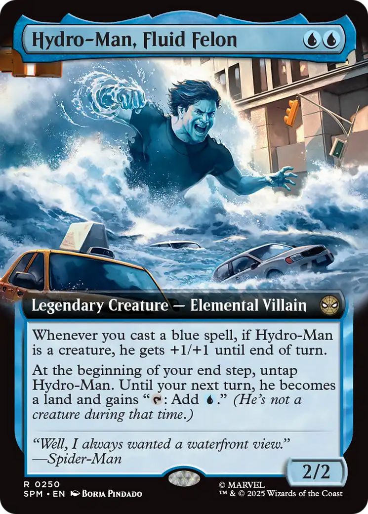 Hydro-Man, Fluid Felon (Extended Art) [Marvel's Spider-Man] | Good Games Morley