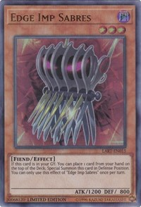 Edge Imp Sabres [LART-EN015] Ultra Rare | Good Games Morley