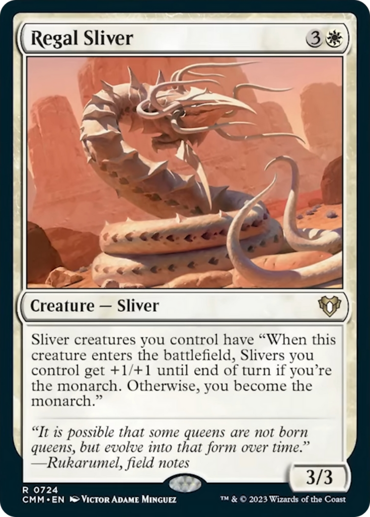 Regal Sliver [Commander Masters] | Good Games Morley