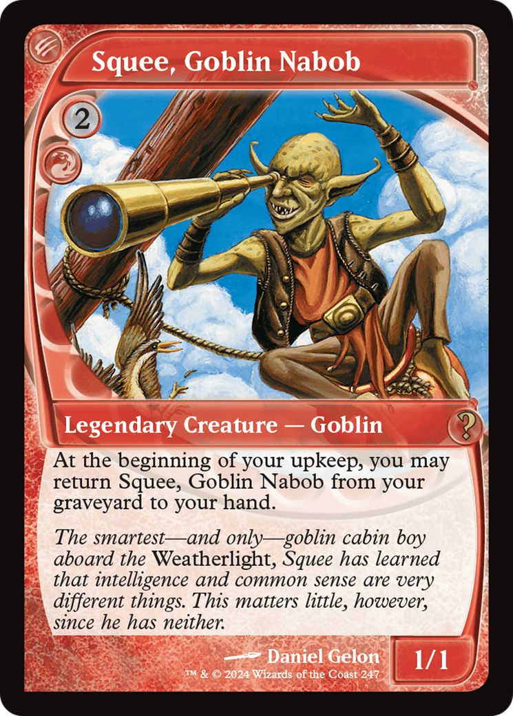 Squee, Goblin Nabob (Future Sight) [Mystery Booster 2] | Good Games Morley