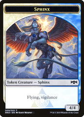Bird // Sphinx Double-Sided Token [Ravnica Allegiance Guild Kit Tokens] | Good Games Morley