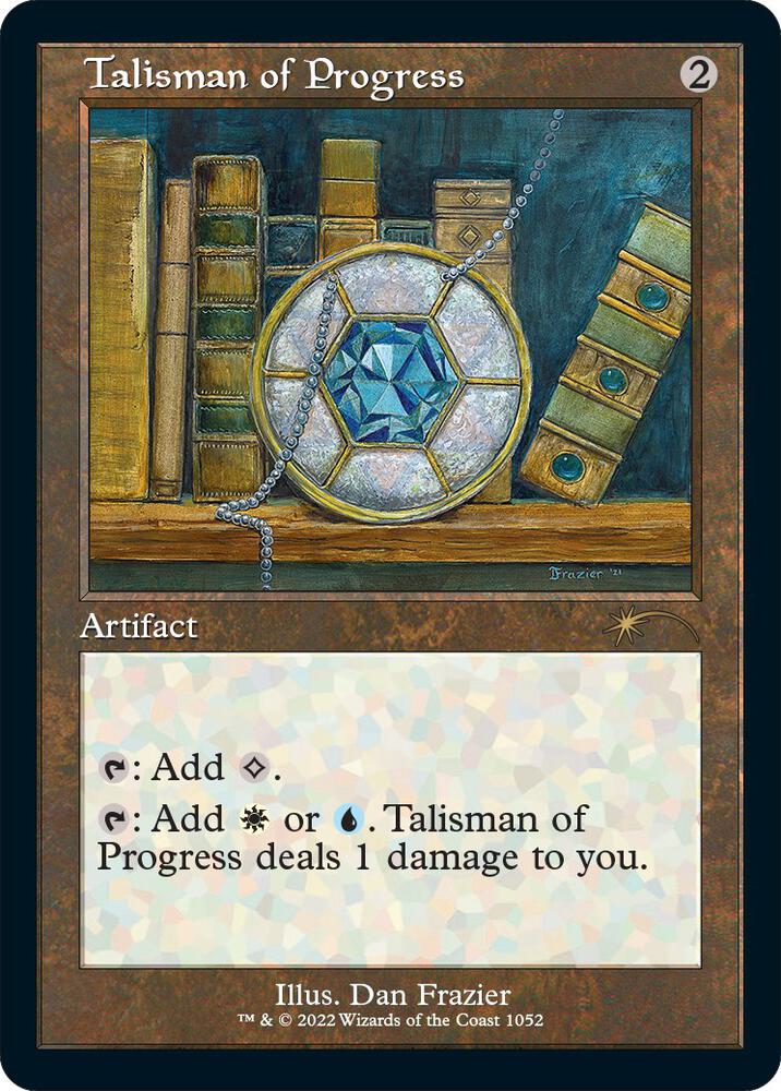 Talisman of Progress 1052 (Secret Lair Drop Series)  - Retro | Good Games Morley