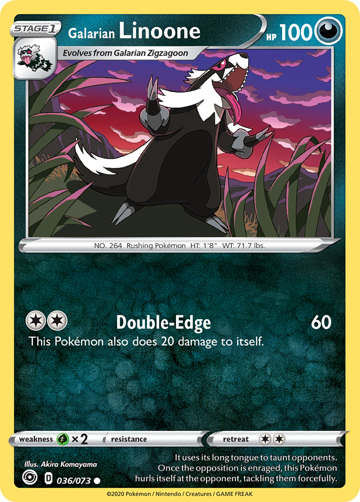 Galarian Linoone (036/073) [Sword & Shield: Champion's Path] | Good Games Morley