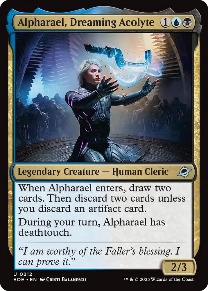Alpharael, Dreaming Acolyte 212 (Edge of Eternities)  | Good Games Morley