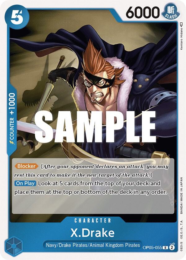 X.Drake OP05-055 (Awakening of the New Era)  - Foil | Good Games Morley