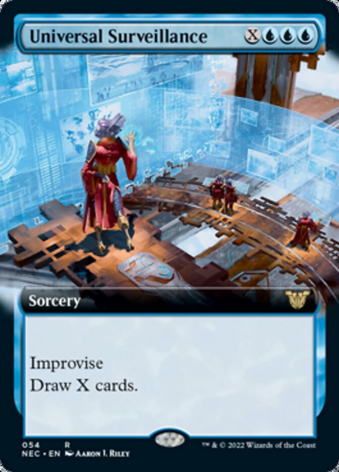 Universal Surveillance (Extended Art) [Kamigawa: Neon Dynasty Commander] | Good Games Morley