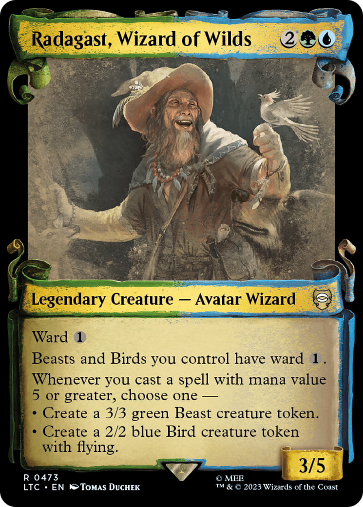 Radagast, Wizard of Wilds [The Lord of the Rings: Tales of Middle-Earth Commander Showcase Scrolls] | Good Games Morley