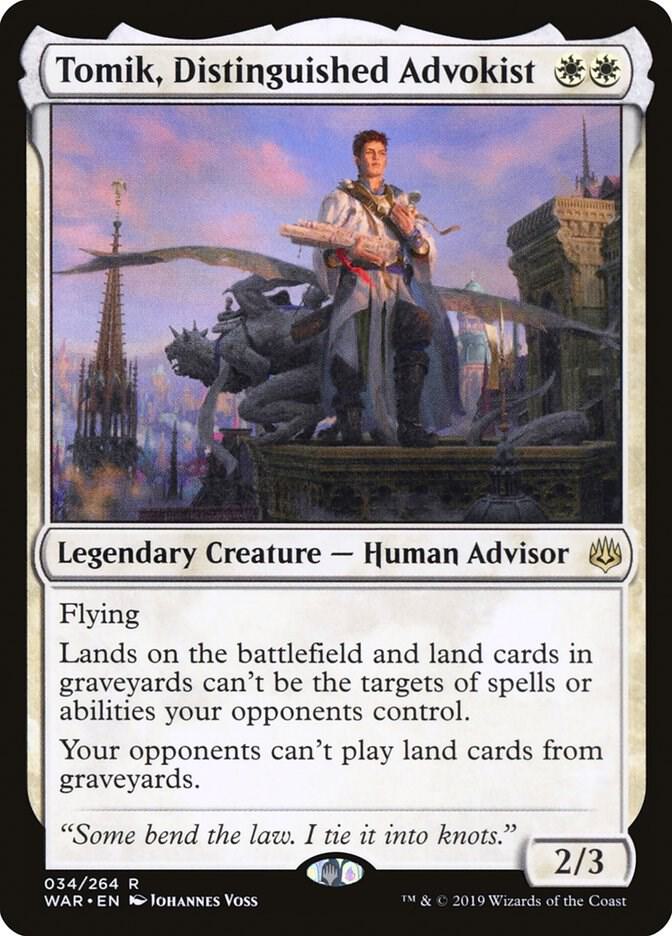 Tomik, Distinguished Advokist 34/264 (War of the Spark)  | Good Games Morley
