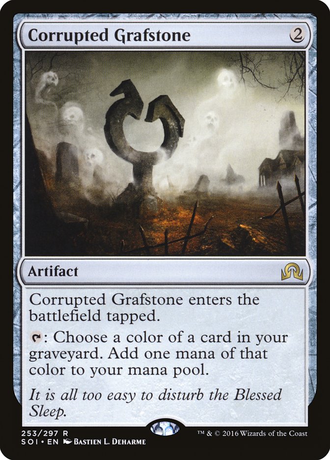 Corrupted Grafstone 253/297 (Shadows over Innistrad)  - Foil | Good Games Morley