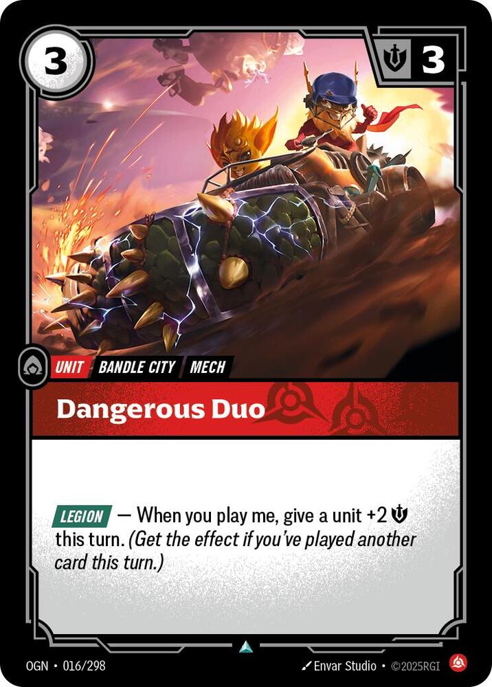 Dangerous Duo 016/298 (Origins)  | Good Games Morley