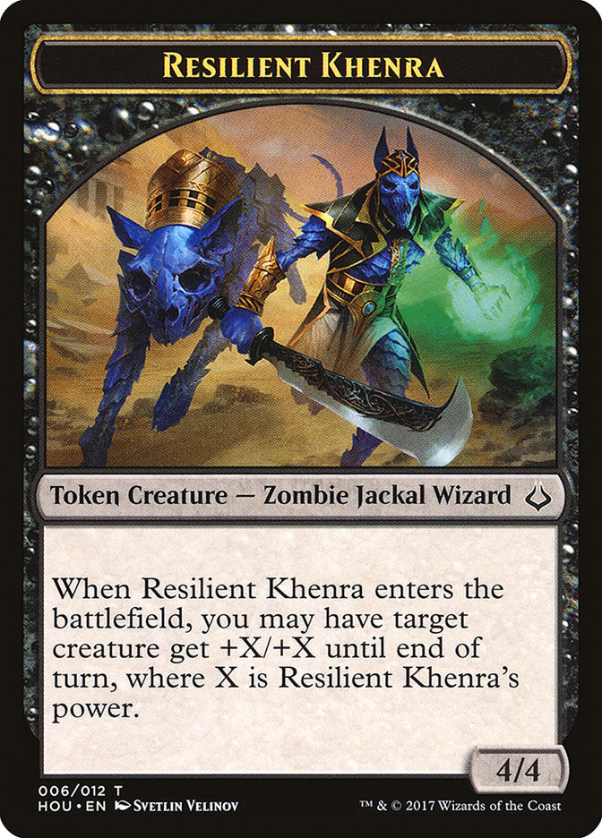 Resilient Khenra Token [Hour of Devastation Tokens] | Good Games Morley