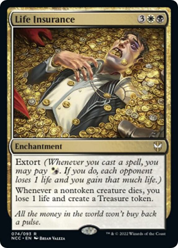 Life Insurance 74 (Commander: Streets of New Capenna)  | Good Games Morley