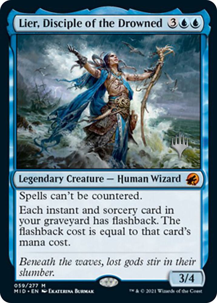 Lier Disciple of the Drowned 59 (Promo Pack: Innistrad: Midnight Hunt)  | Good Games Morley