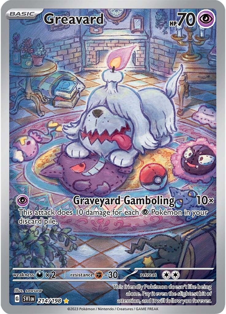Greavard (214/198) [Scarlet & Violet: Base Set] | Good Games Morley