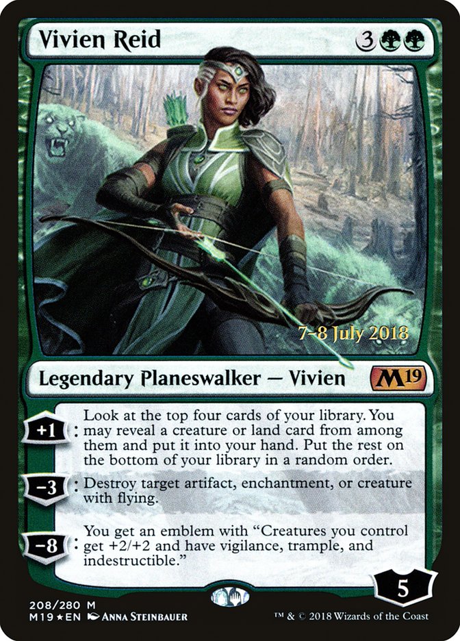 Vivien Reid [Core Set 2019 Prerelease Promos] | Good Games Morley