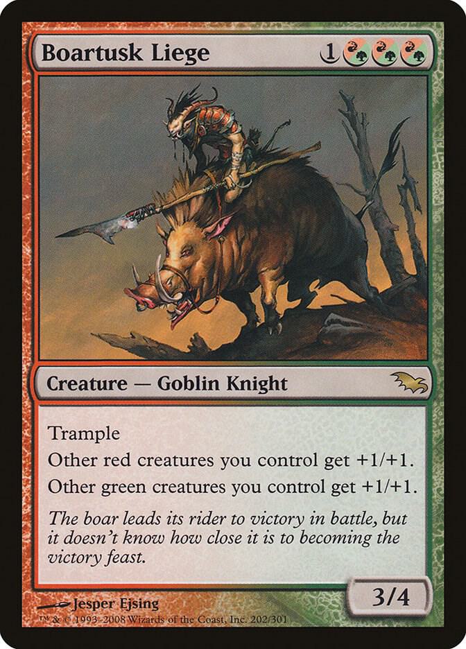 Boartusk Liege 202/301 (Shadowmoor)  | Good Games Morley