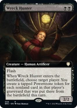 Wreck Hunter Extended Art 58/40 (Commander: The Brothers' War)  | Good Games Morley