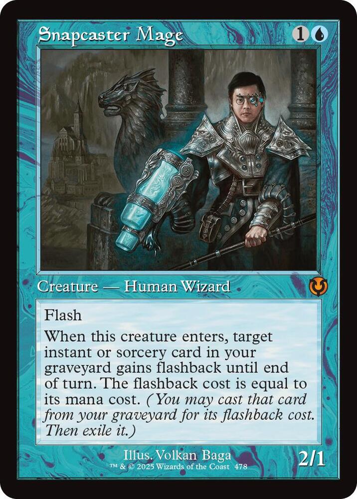 Snapcaster Mage 478/287 (Innistrad Remastered)  - Retro Foil | Good Games Morley