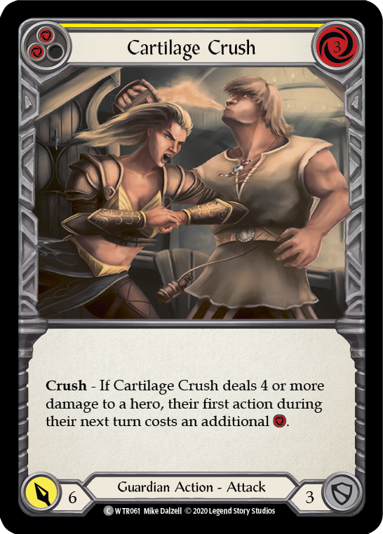Cartilage Crush (Yellow) [U-WTR061] (Welcome to Rathe Unlimited)  Unlimited Rainbow Foil | Good Games Morley