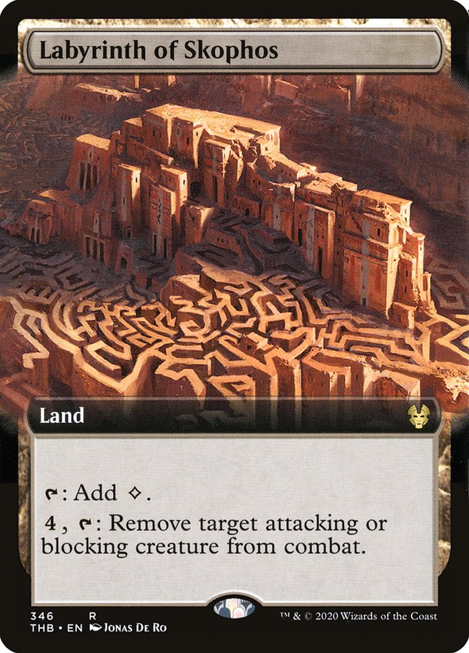 Labyrinth of Skophos (Extended Art) [Theros Beyond Death] | Good Games Morley