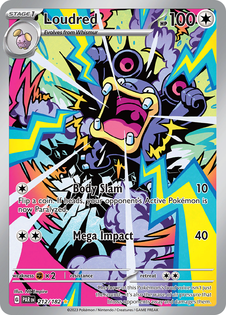 Loudred (212/182) [Scarlet & Violet: Paradox Rift] | Good Games Morley