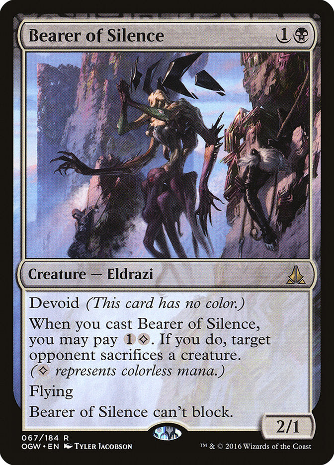 Bearer of Silence 67/184 (Oath of the Gatewatch)  | Good Games Morley
