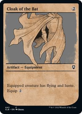 Cloak of the Bat Showcase 443 (Commander Legends: Battle for Baldur's Gate)  - Foil | Good Games Morley