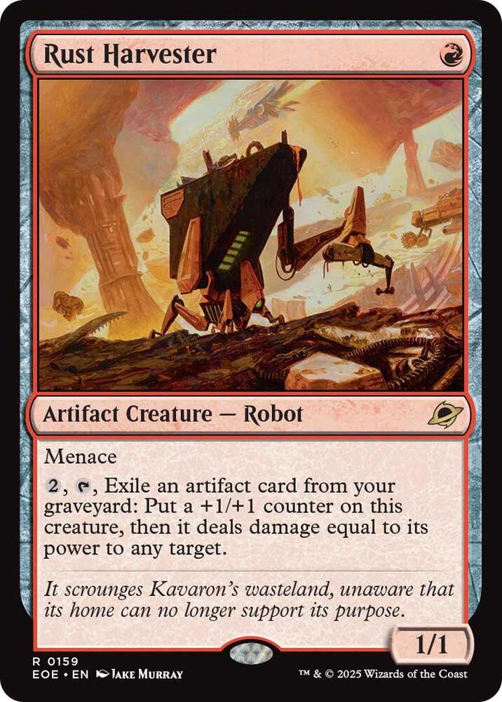 Rust Harvester 159/276 (Edge of Eternities)  - Foil | Good Games Morley