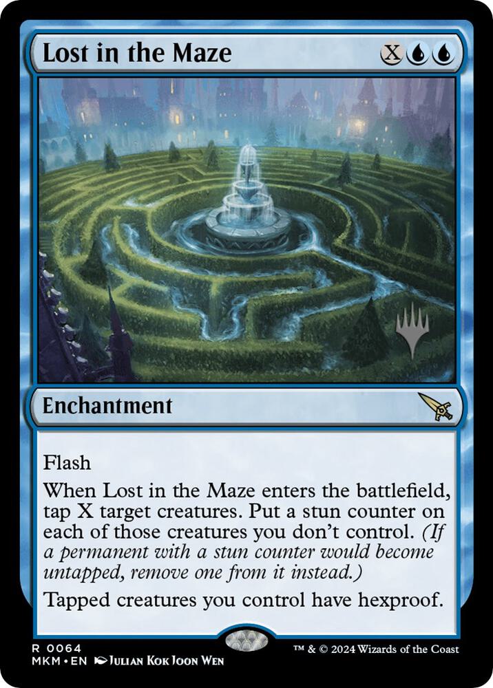 Lost in the Maze 64p/182 (Promo Pack: Murders at Karlov Manor)  | Good Games Morley