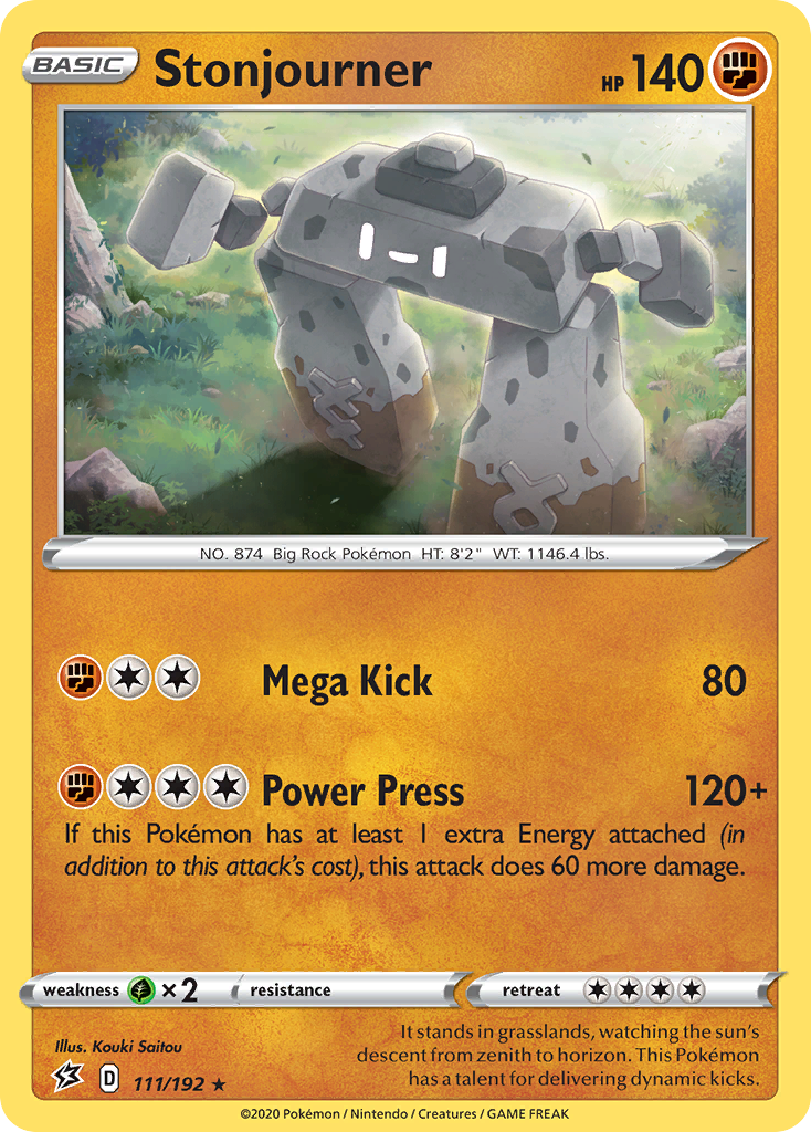 Stonjourner (111/192) [Sword & Shield: Rebel Clash] | Good Games Morley