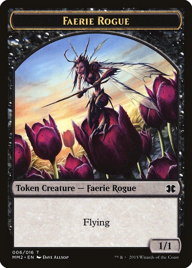 Faerie Rogue Token [Modern Masters 2015 Tokens] | Good Games Morley