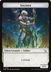 Soldier // Thopter Double-Sided Token [March of the Machine Tokens] | Good Games Morley