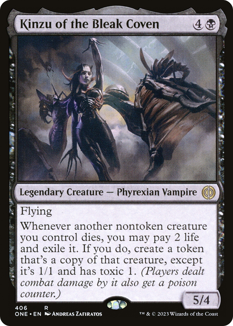 Kinzu of the Bleak Coven [Phyrexia: All Will Be One] | Good Games Morley